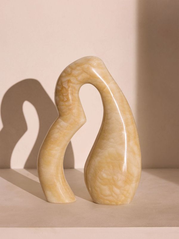 Soho Home Neutrals Anderson Onyx Object (30cm) | Browns Decorative Objects