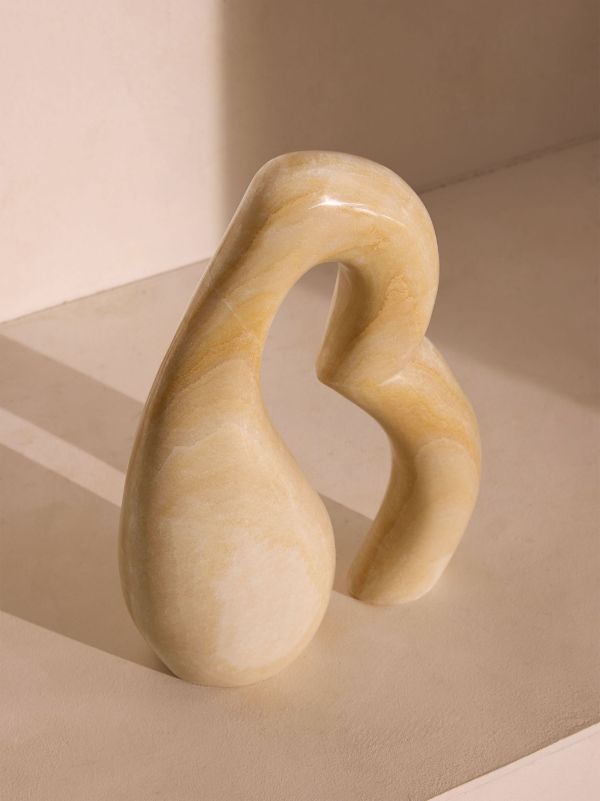 Soho Home Neutrals Anderson Onyx Object (30cm) | Browns Decorative Objects