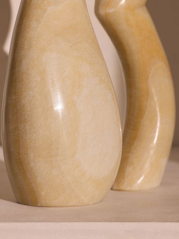 Soho Home Neutrals Anderson Onyx Object (30cm) | Browns Decorative Objects