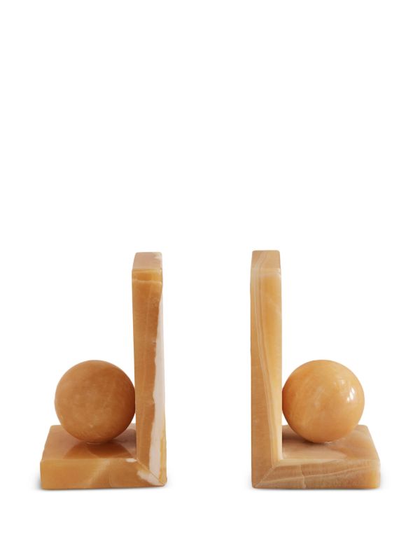 Soho Home Neutrals Prato Bookends (Set Of Two) | Browns Decorative Objects