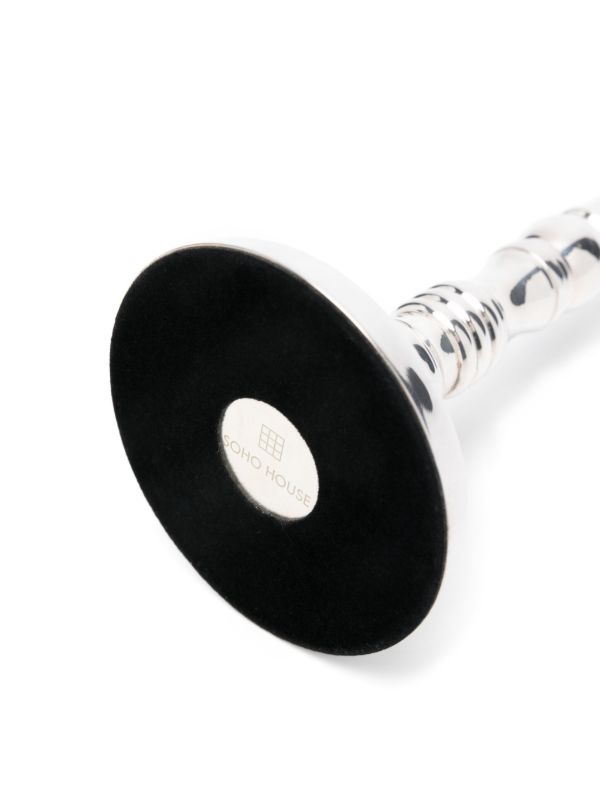 Soho Home Silver Stiden Candleholder | Browns Candle Holders