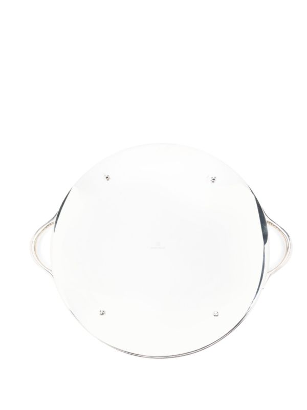 Soho Home Silver-tone Rochester Stainless-steel Tray Plate (41cm) | Browns Decorative Trays & Plates