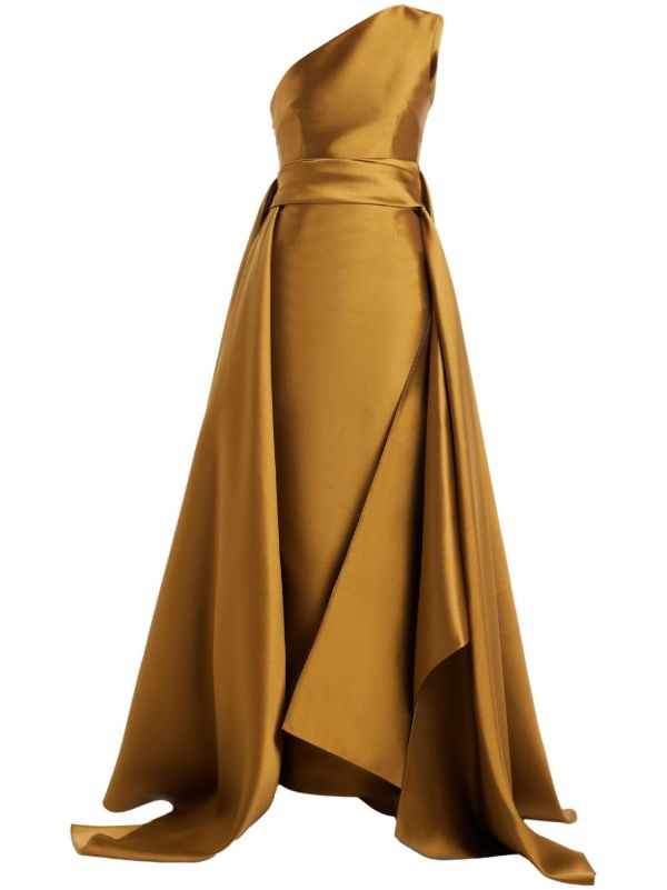 Solace London Charo gown | Browns Evening Dresses