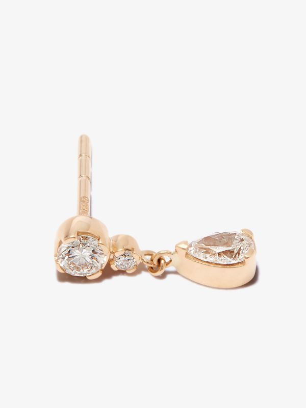 Sophie Bille Brahe 18K Yellow Gold Goutte Diamond Earring | Browns Fine Earrings