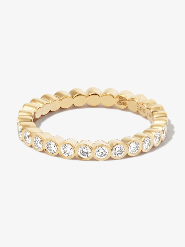 Sophie Bille Brahe 18K Yellow Gold Mon Cher Croissant Diamond Ring | Browns Rings