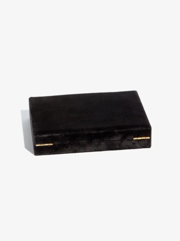Sophie Bille Brahe Black Trésor Deux Velvet Jewellery Box | Browns Trinket Boxes
