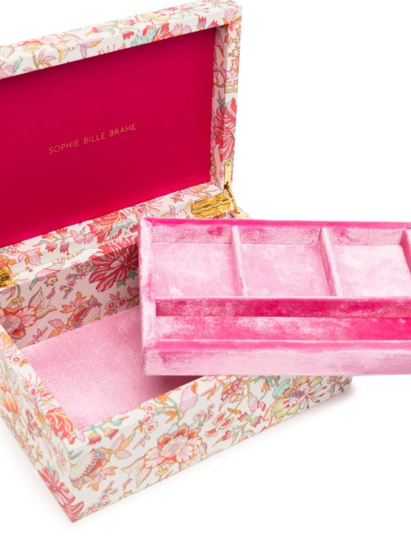 Sophie Bille Brahe Pink Trésor Grande Sonya Jewellery Box | Browns Trinket Boxes