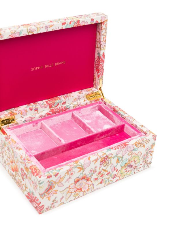 Sophie Bille Brahe Pink Trésor Grande Sonya Jewellery Box | Browns Trinket Boxes
