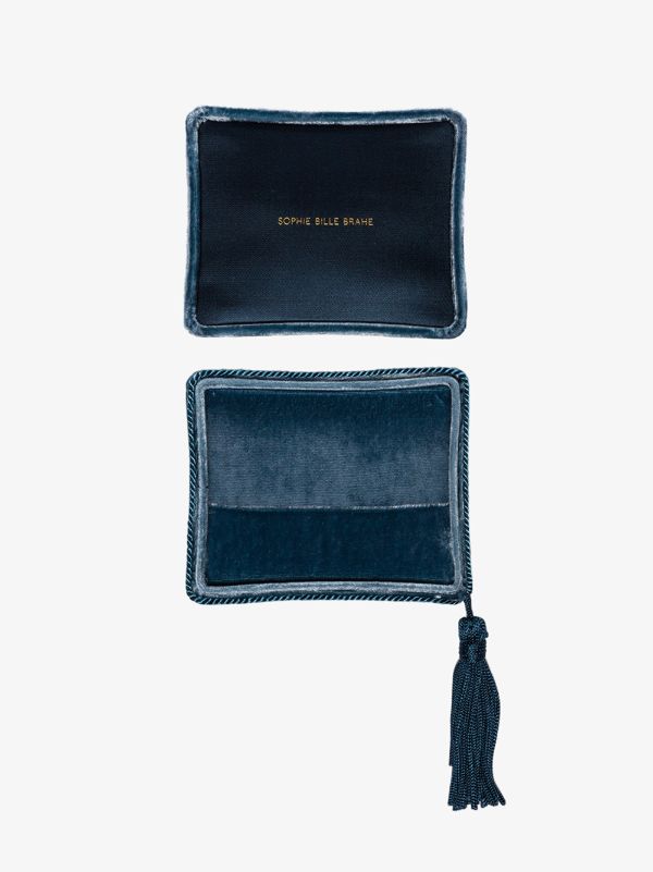 Sophie Bille Brahe Tassel-trimmed Velvet Jewellery Case | Browns Travel Accessories