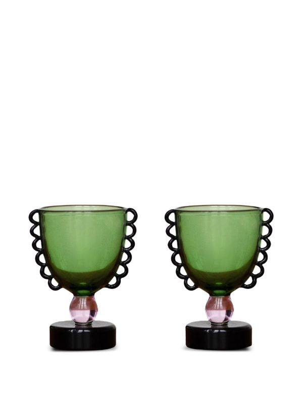 Sophie Lou Jacobsen Coco cup (set of two) | Browns Glassware
