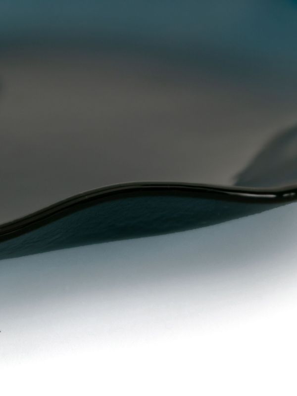 Sophie Lou Jacobsen Curved Edge Glass Plate (19cm) | Browns Plates & Bowls