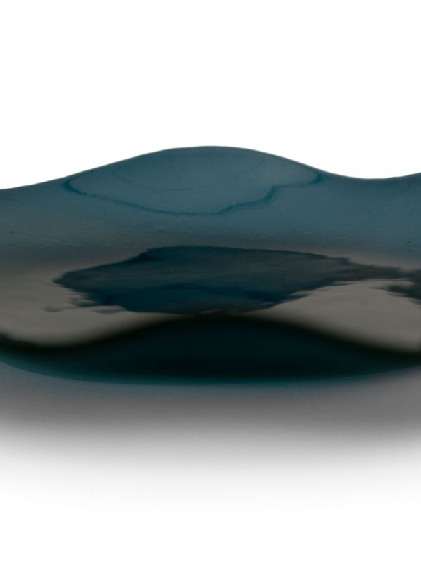 Sophie Lou Jacobsen Curved Edge Glass Plate (24cm) | Browns Plates & Bowls