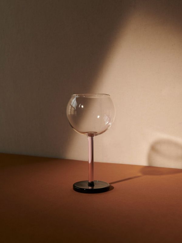 Sophie Lou Jacobsen Green Orange And Pink Two-Piece Glass Set | Browns Glassware