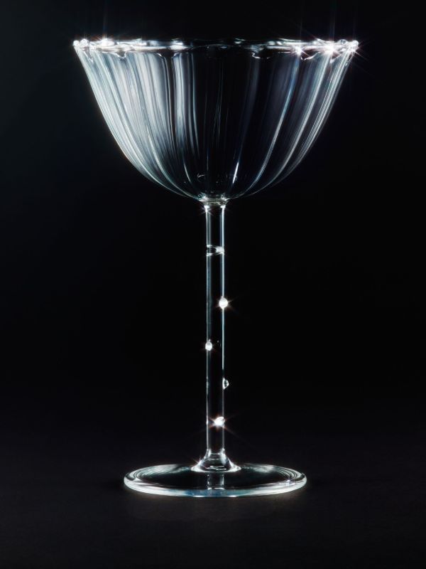 Sophie Lou Jacobsen Ribbed Effect Set Of Four Glasses | Browns Glassware