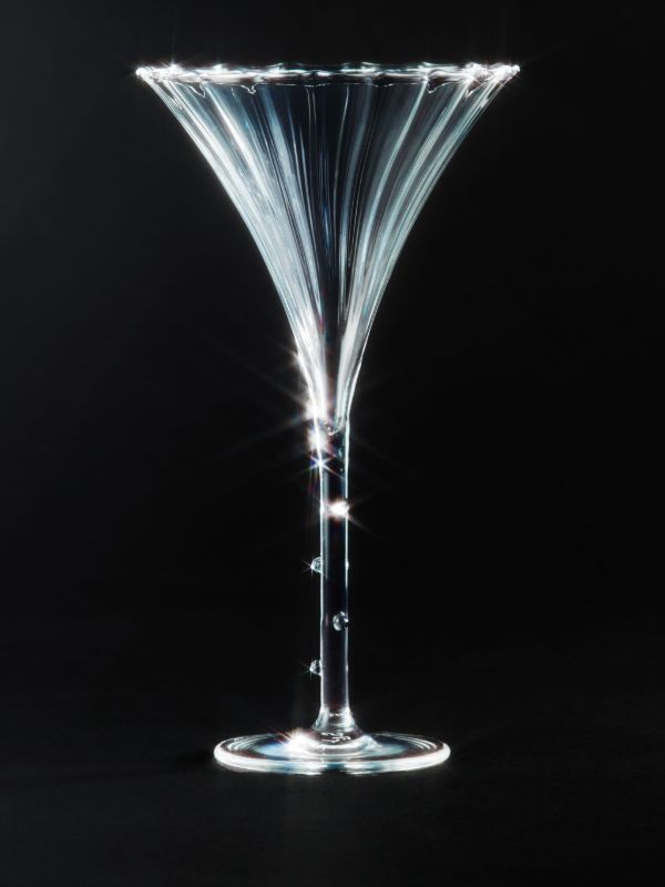 Sophie Lou Jacobsen Scalloped Rim Glass Cocktail Glass | Browns Glassware