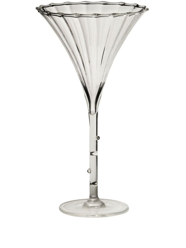 Sophie Lou Jacobsen Scalloped Rim Glass Cocktail Glass | Browns Glassware
