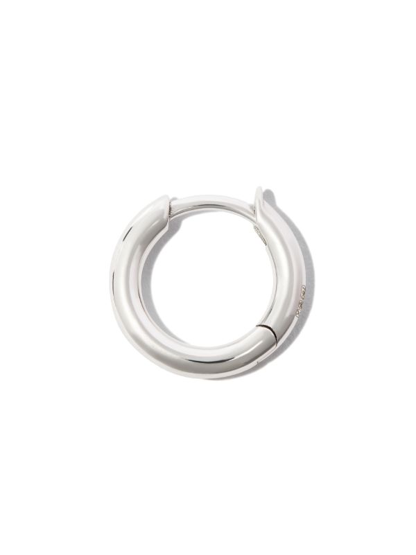 Spinelli Kilcollin 18K White Gold Micro Single Hoop Earring | Browns Earrings