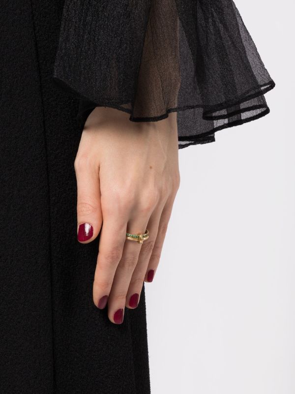 Spinelli Kilcollin 18K Yellow Gold Ceres Emerald Ring | Browns Fine Rings