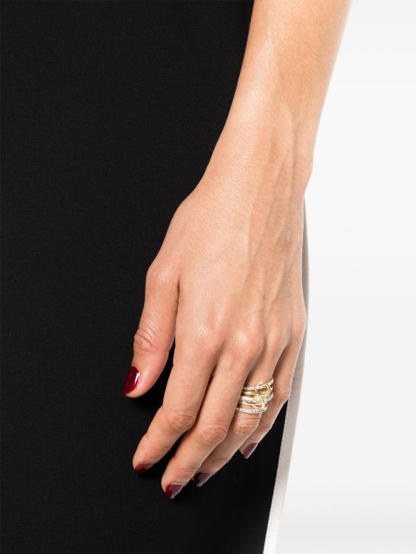 Spinelli Kilcollin 18K Yellow Gold Leo Diamond Ring | Browns Fine Rings