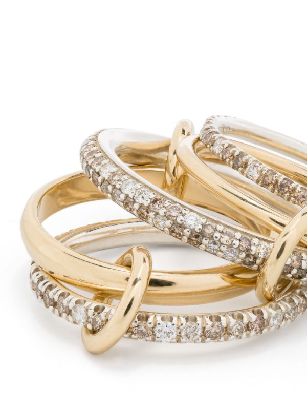 Spinelli Kilcollin 18K Yellow Gold Leo Diamond Ring | Browns Fine Rings