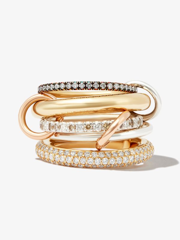 Spinelli Kilcollin 18K Yellow Gold Nexus Diamond Ring | Browns Fine Rings