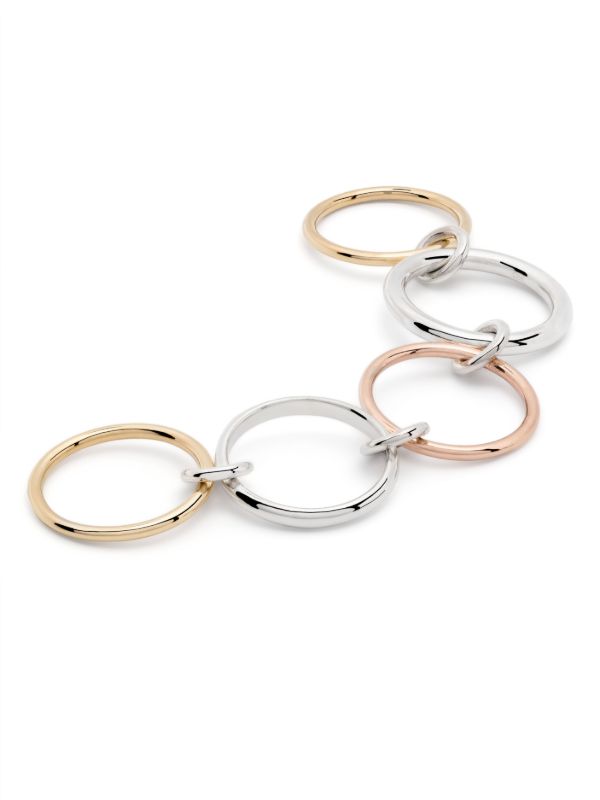 Spinelli Kilcollin 18kt Yellow Gold And Sterling Silver Mila Mx Ring | Browns Fine Rings