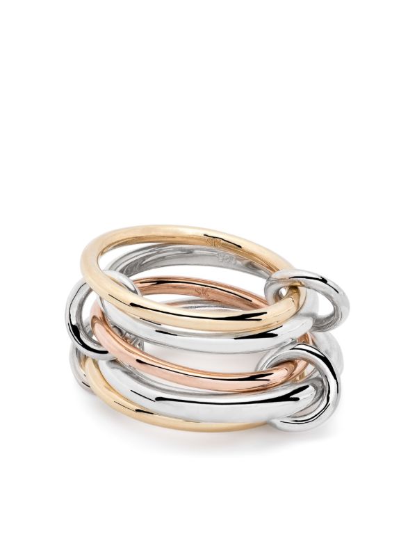 Spinelli Kilcollin 18kt Yellow Gold And Sterling Silver Mila Mx Ring | Browns Fine Rings