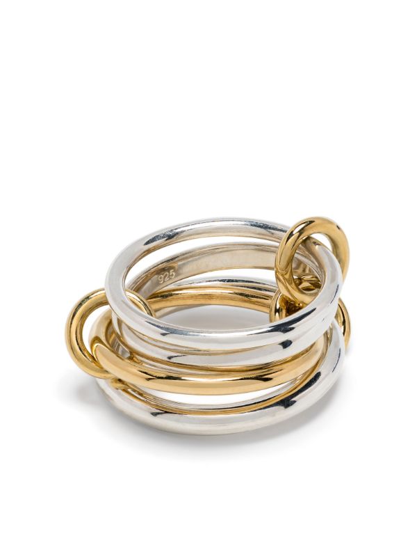 Spinelli Kilcollin 18kt Yellow Gold And Sterling Silver Hyacinth Rings | Browns Fine Rings