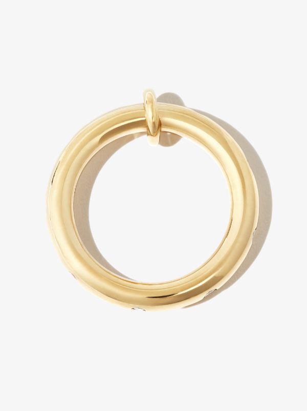 Spinelli Kilcollin 18kt Yellow Gold Ovio Diamond Ring | Browns Rings