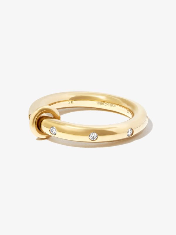 Spinelli Kilcollin 18kt yellow gold Ovio diamond ring | Browns Rings