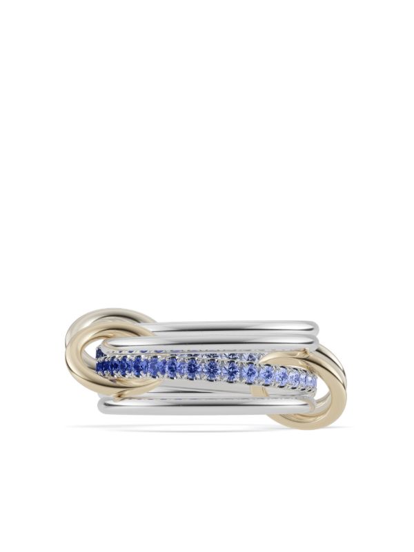 Spinelli Kilcollin 18kt yellow gold Tigris sapphire ring | Browns Fine Rings