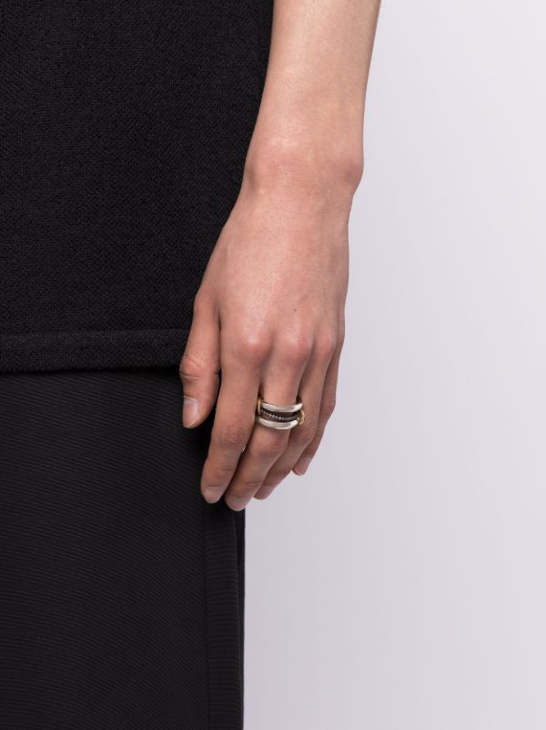 Spinelli Kilcollin Sterling Silver Libra Diamond Ring | Browns Rings