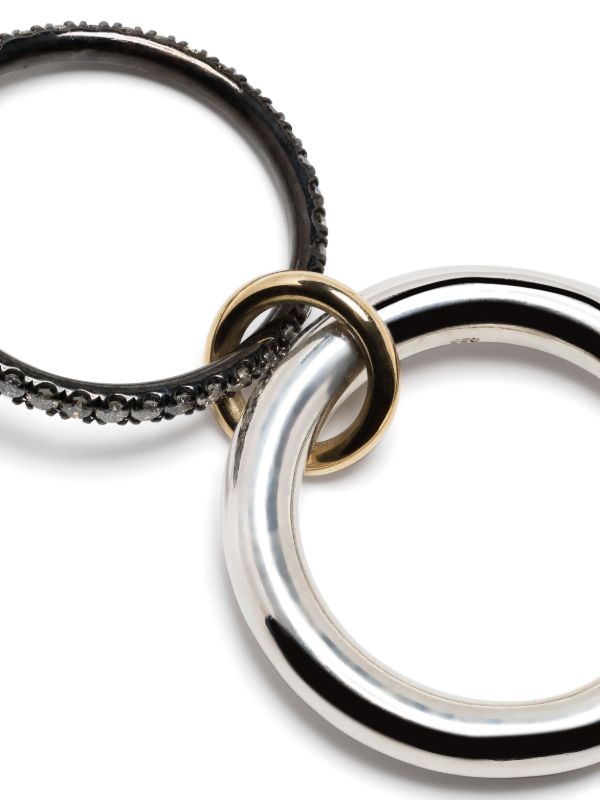 Spinelli Kilcollin Sterling Silver Libra Diamond Ring | Browns Rings