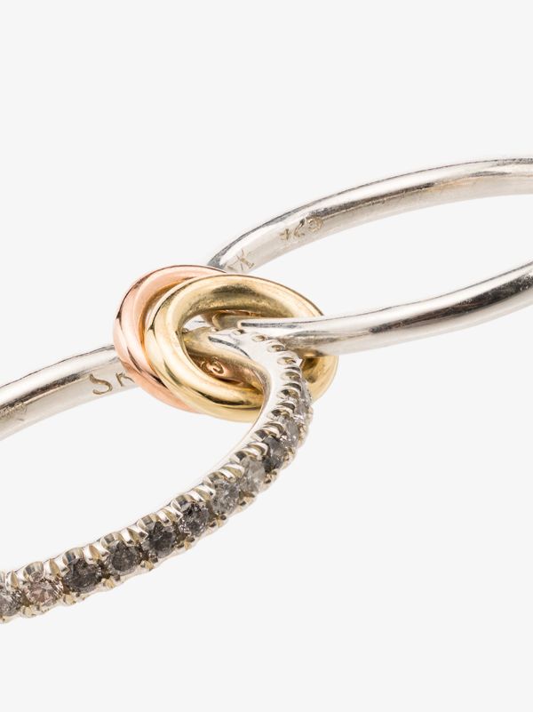 Spinelli Kilcollin Sterling Silver Marigold Diamond Ring | Browns Fine Rings