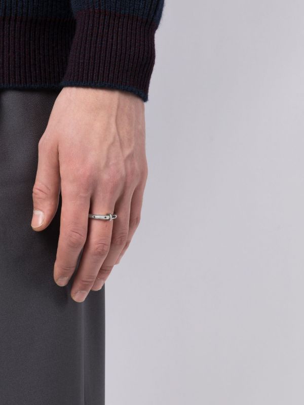 Spinelli Kilcollin Sterling Silver Ovio Diamond Ring | Browns Rings