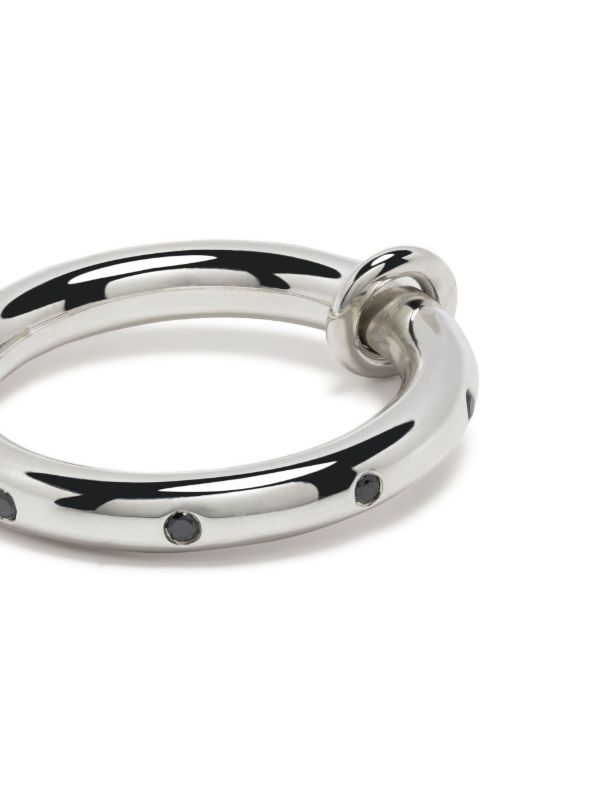 Spinelli Kilcollin Sterling Silver Ovio Diamond Ring | Browns Rings