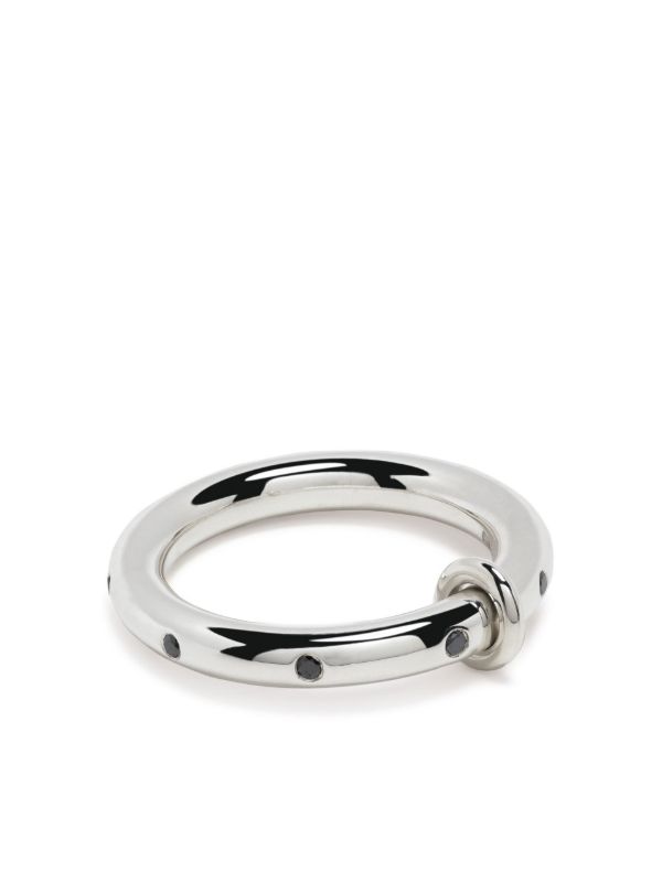 Spinelli Kilcollin sterling silver Ovio diamond ring | Browns Rings