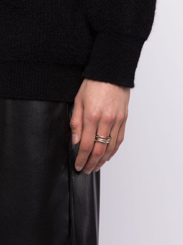 Spinelli Kilcollin Sterling Silver Raneth Diamond Ring | Browns Rings