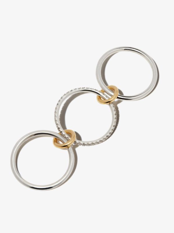 Spinelli Kilcollin Sterling Silver Sonny Diamond Ring | Browns Fine Rings