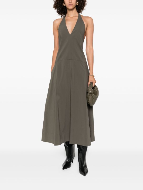 St. Agni Halterneck Sleeveless Maxi Dress | Browns Day Dresses