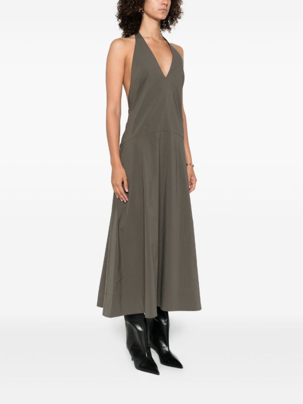 St. Agni Halterneck Sleeveless Maxi Dress | Browns Day Dresses