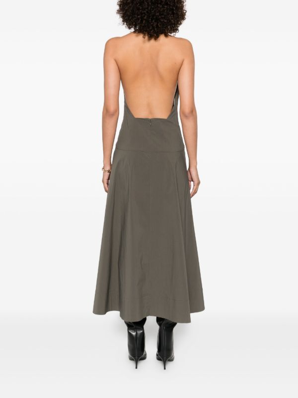 St. Agni Halterneck Sleeveless Maxi Dress | Browns Day Dresses