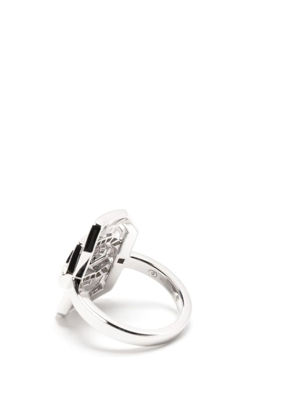 STATEMENT PARIS Sterling Silver Mini My Way Diamond Ring | Browns Fine Rings