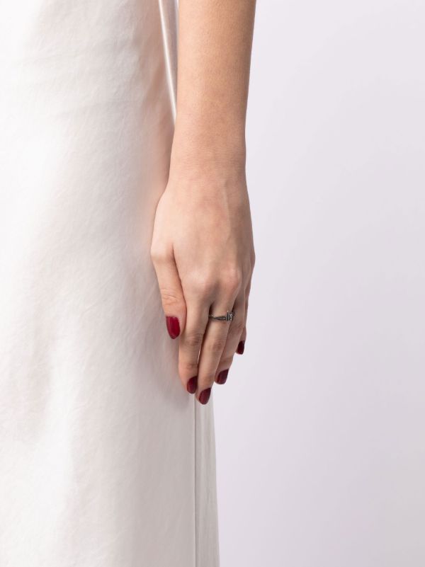 Stephen Webster 18K White Gold Forget Me Knot Diamond Ring | Browns Fine Rings