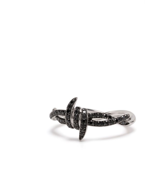 Stephen Webster 18K White Gold Forget Me Knot Diamond Ring | Browns Fine Rings