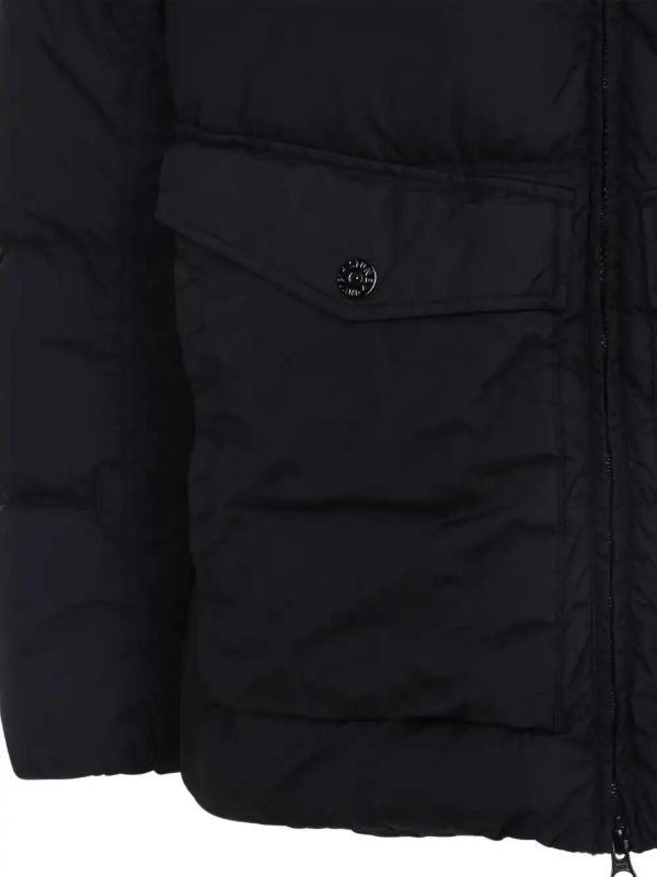 Stone Island Compass-appliqué Padded Jacket | Browns Down Jackets