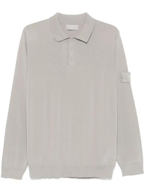 Stone Island Compass-badge polo shirt | Browns Polo Shirts