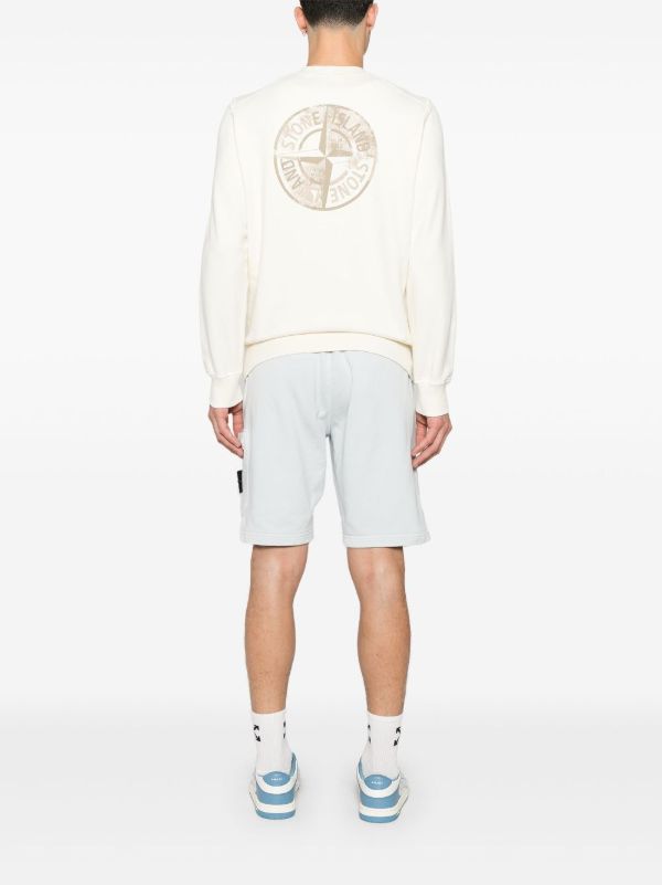 Stone Island Compass-motif Sweatshirt | Browns Sweatshirts