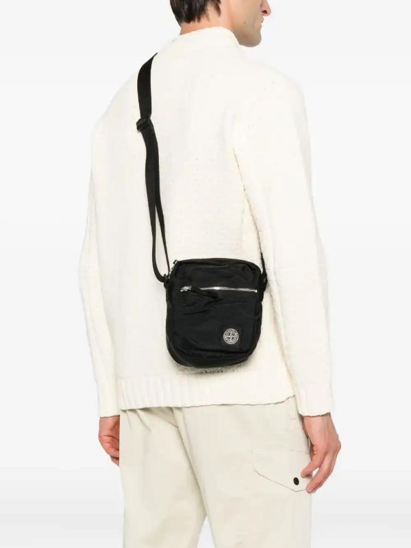 Stone Island Compass-patch Messenger Bag | Browns Messenger Bags