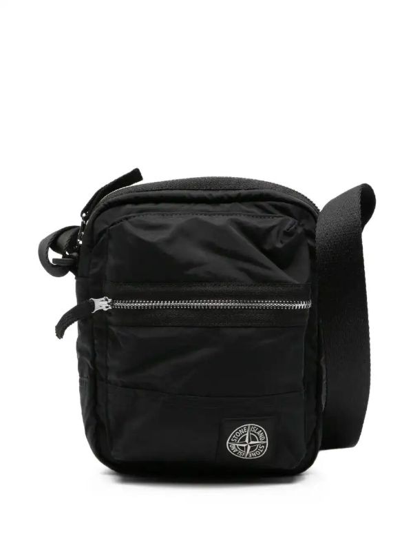 Stone Island Compass-patch messenger bag | Browns Messenger Bags